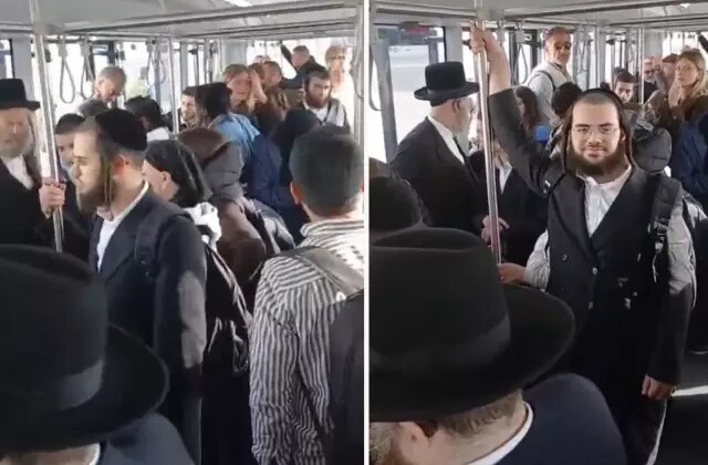 Görüntü Türkiye’den! İsraillileri görünce, otobüste bir anda slogan atmaya başladılar