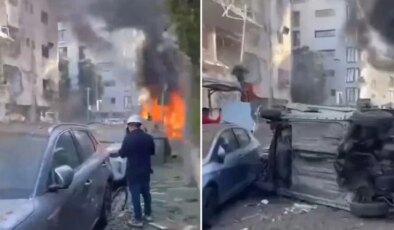 Görüntüler bugün Tel Aviv’den! Şehir mahşer yerine döndü