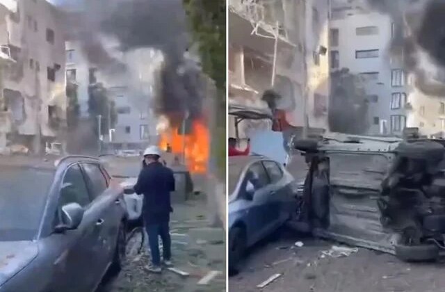 Görüntüler bugün Tel Aviv’den! Şehir mahşer yerine döndü