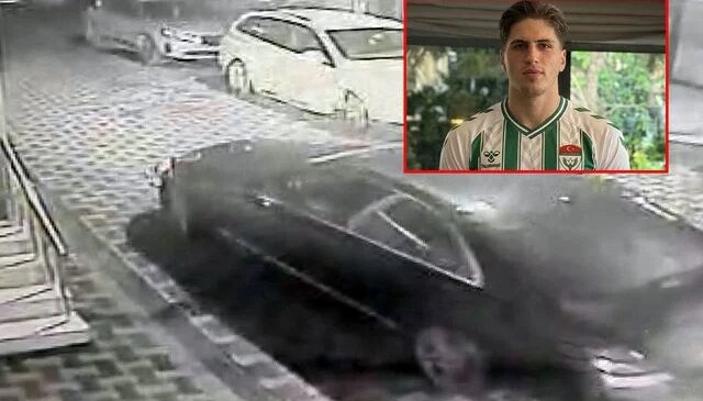Görüntüler ortaya çıktı! Genç futbolcuyu ölüme götüren saldırıda çakarlı araç detayı