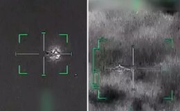 Görüntüleri paylaştılar! BAE İran İHA’sını böyle düşürmüş