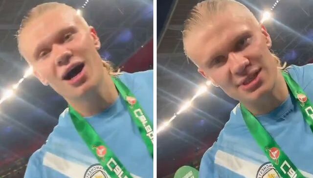 Haaland’ın ağzından çıkan kelime olay oldu