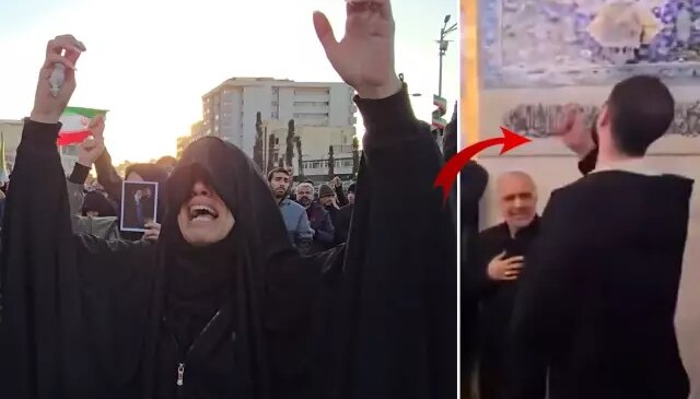 Hamaney’in ölümü sonrası halk yasa boğuldu! Kendilerini yumruklayarak ağıt yaktılar