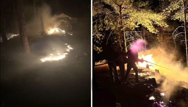 Hatay’da korkutan orman yangını