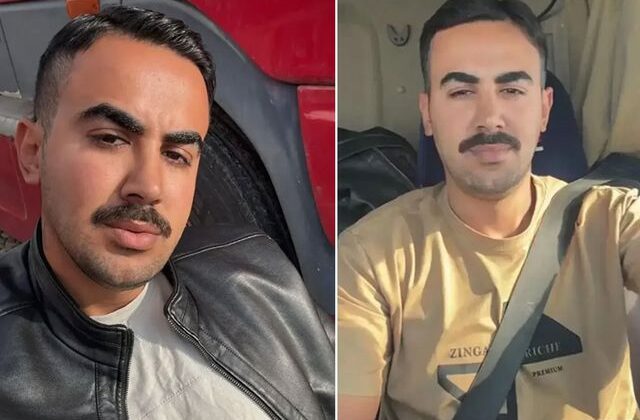 Hataylı şoför hayatını kaybetmişti! İsrail füzesinin vurduğu tır böyle görüntülendi