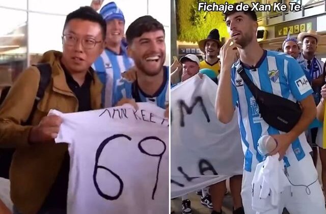 Havaalanına gelen turisti yeni transfer gibi karşıladılar, sonrası daha komik