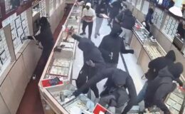 Her şey 1 dakikada oldu! 75 milyon liralık dev soygun kamerada