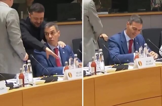 Herkes Zelenski’yi ayakta alkışladı, bir tek o lider istifini bozmadı