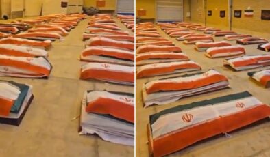 Hint Okyanusu’ndan ölen İranlı denizciler son yolculuklarına uğurlanıyor