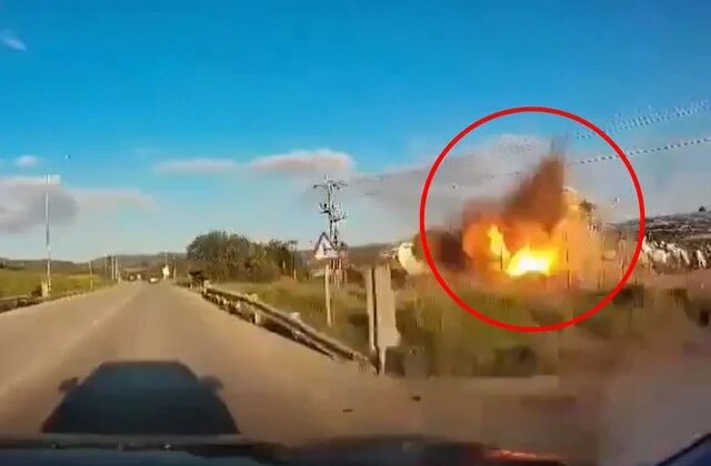 İsrail’in kritik istasyonu böyle vuruldu! Sirenler dahi devreye giremedi