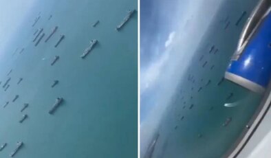 Hürmüz Boğazı’nda gemiler sıra sıra bekliyor