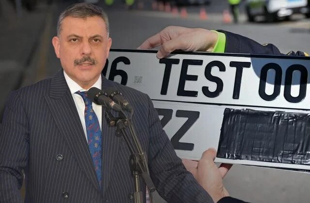 İçişleri Bakanı Çiftçi: TŞOF tarafından verilen plakalara cezai işlem uygulanmayacak