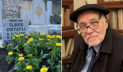 İlber Ortaylı’nın kabrine ana vatan toprağı döküldü
