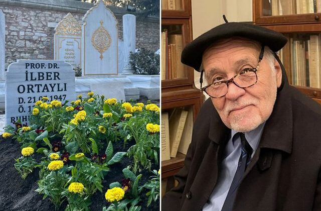 İlber Ortaylı’nın kabrine ana vatan toprağı döküldü