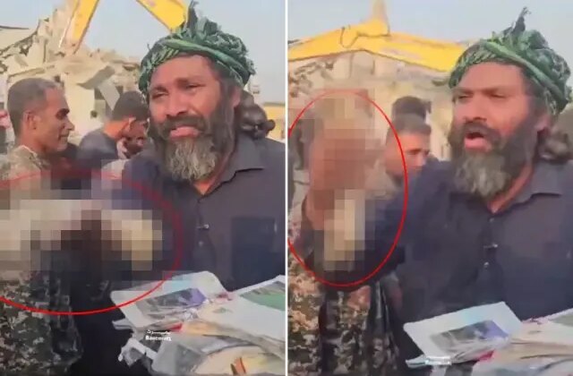 İran’da İlkokulda öldürülen kız çocuğunun kopan elini gösterip isyan etti: Dünya bu cinayeti görmeli