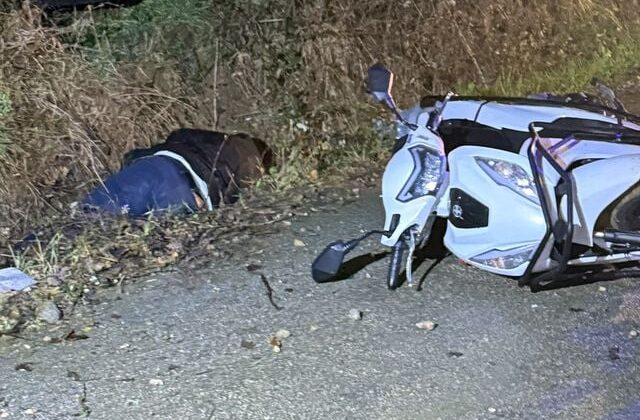 Bursa’da devrilen motosikletin sürücüsü öldü