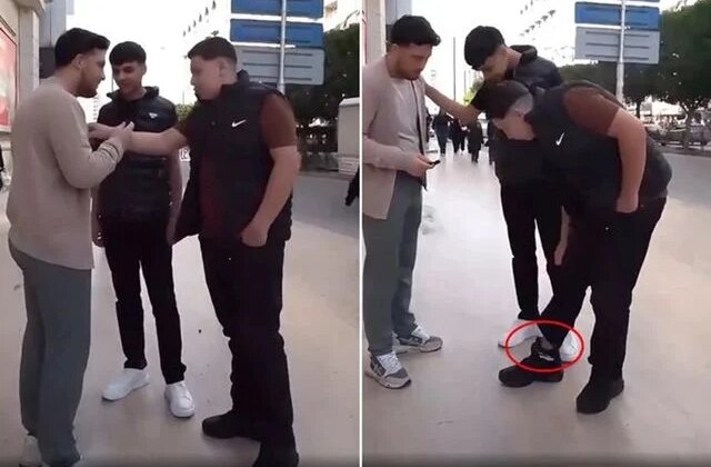 Tehdit şovu kurgu çıktı, ceza mescitte temizlik oldu