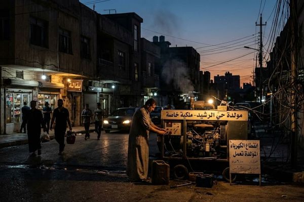 Irak, elektrik sisteminin tamamen çökmesi nedeniyle karanlıkta kaldı