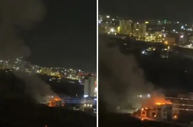 Süleymaniye’ye İHA’lı saldırı! Otelin yakını isabet aldı