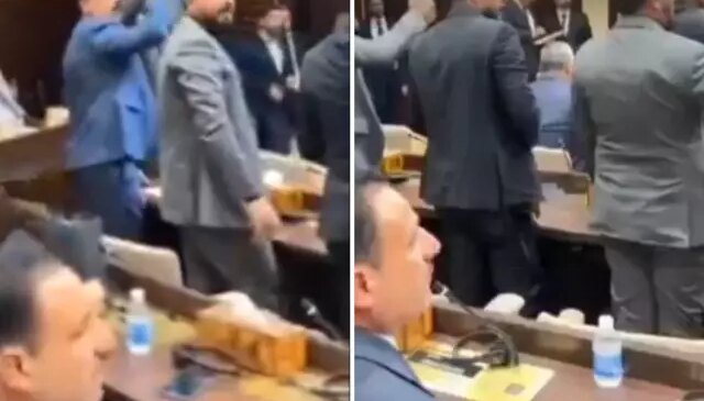 Irak Meclisi’nden ABD ve İsrail karşıtı sloganlar yükseldi