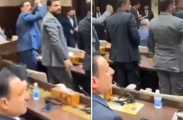 Irak Meclisi’nden ABD ve İsrail karşıtı sloganlar yükseldi