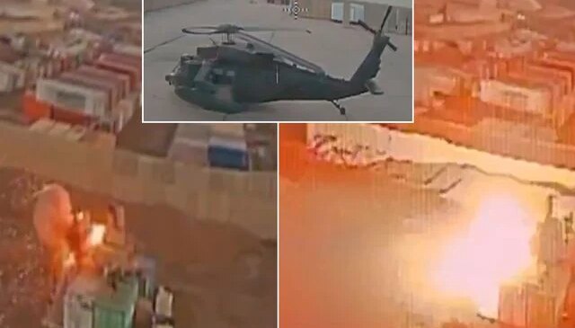 Savaş en sıcak görüntüsü! Hepsini tek tek vurdu