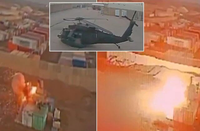 Savaş en sıcak görüntüsü! Hepsini tek tek vurdu