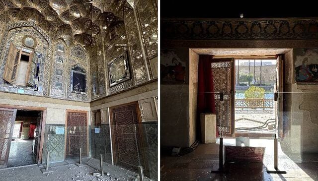 İran’a saldırılarda UNESCO Mirası 40 Sütun Sarayı da hasar gördü