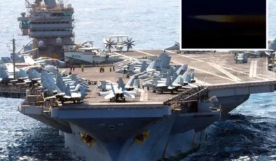 İran, Abraham Lincoln’e füze fırlattı