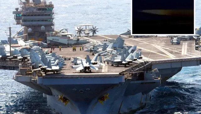 İran, Abraham Lincoln’e füze fırlattı