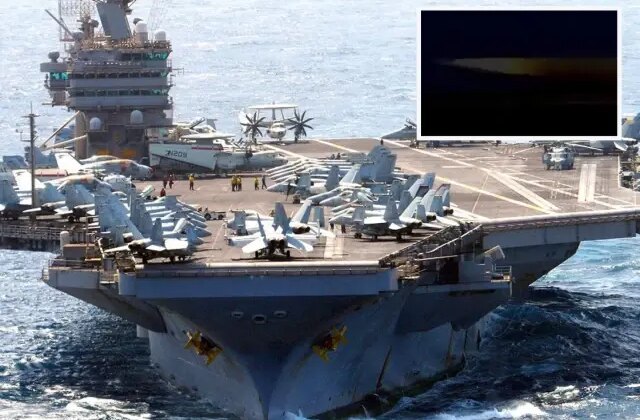 İran, Abraham Lincoln’e füze fırlattı