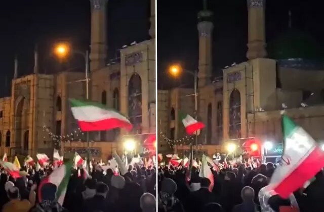 İran’da binlerce kişi sokaklara döküldü