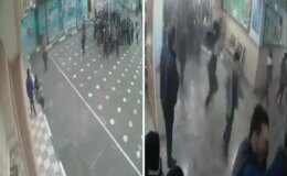 İran’da yakınına düşen füzenin dehşeti kameralarda: Çocuklar dehşeti yaşadı