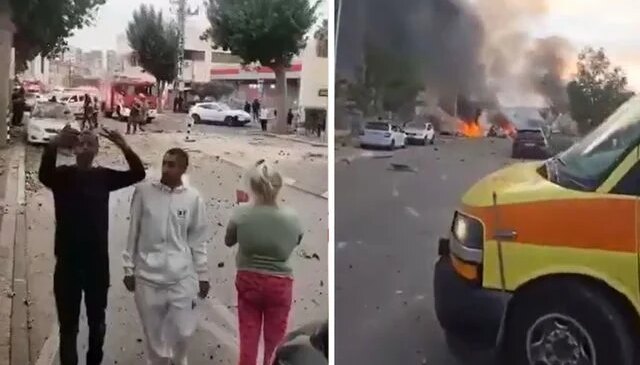 İran, Tel Aviv’i çok başlıklı füzelerle vurdu! Hasar büyük