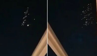 İran’dan İsrail’e balistik füze yağmuru: Gökyüzü alev aldı