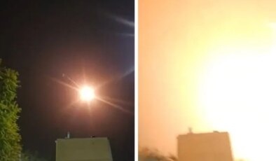 İran’dan İsrail’e füze saldırısı! Nükleer santralin bulunduğu bölgede şiddetli patlama