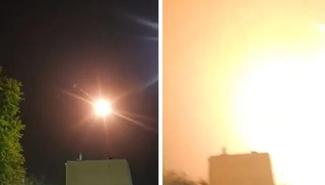 İran’dan İsrail’e füze saldırısı! Nükleer santralin bulunduğu bölgede şiddetli patlama