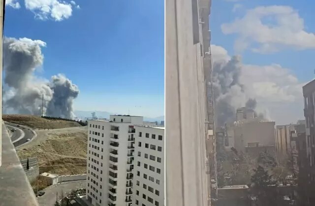 İran devlet televizyonu vuruldu