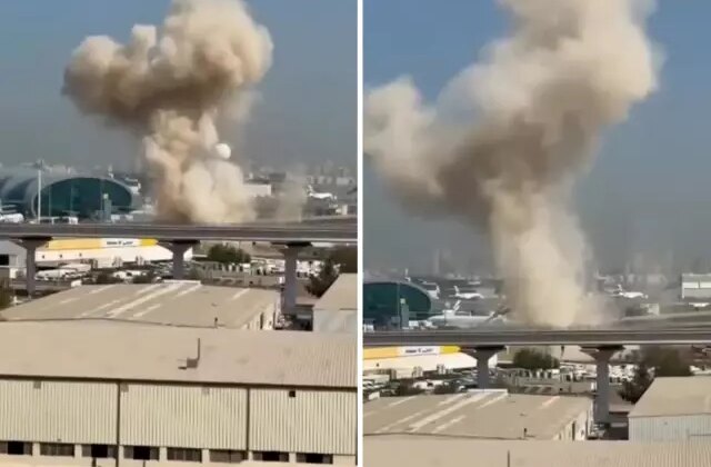 İran, Dubai Havalimanı’nı vurdu! Uçuşlar askıya alındı