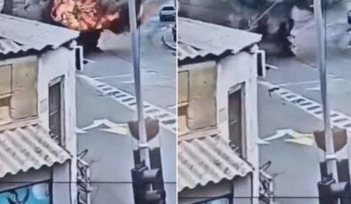 İran füzesi, Tel Aviv’in göbeğine böyle düştü