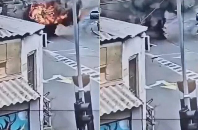 İran füzesi, Tel Aviv’in göbeğine böyle düştü