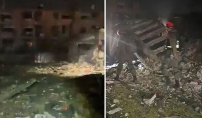 Geriye enkaz görüntüleri kaldı! İran, İsrail’i harabeye çevirdi