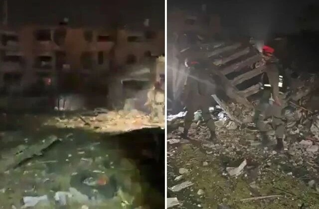 Geriye enkaz görüntüleri kaldı! İran, İsrail’i harabeye çevirdi