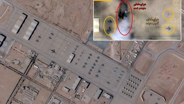 İran bu kez tam isabet vurdu! Uçaklar imha edildi, askerler yaralandı