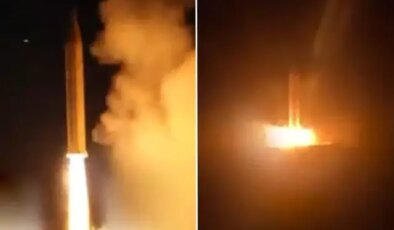 İran, İsrail’e 1 tonluk savaş başlığı taşıyan Khorramshahr-4 füzesi fırlattı