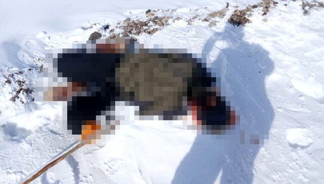 İran sınırında erkek cesedi bulundu