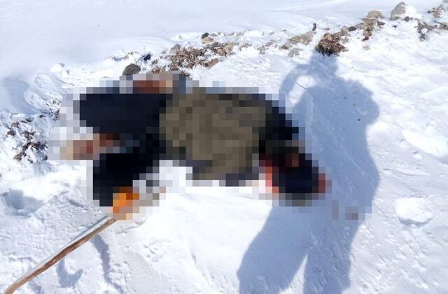 İran sınırında erkek cesedi bulundu