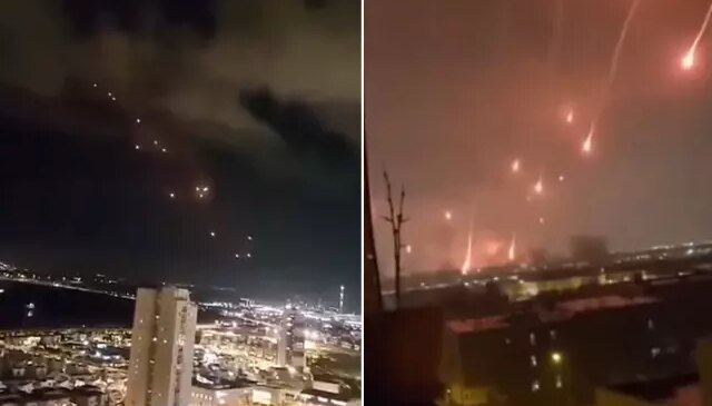 İran, Tel Aviv’i vuruyor! İşte Demir Kubbe’nin etkisiz kaldığı anlar