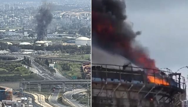 İran ve Hizbullah’tan İsrail’e ağır darbe! Siyah dumanlar gökyüzünü kapladı