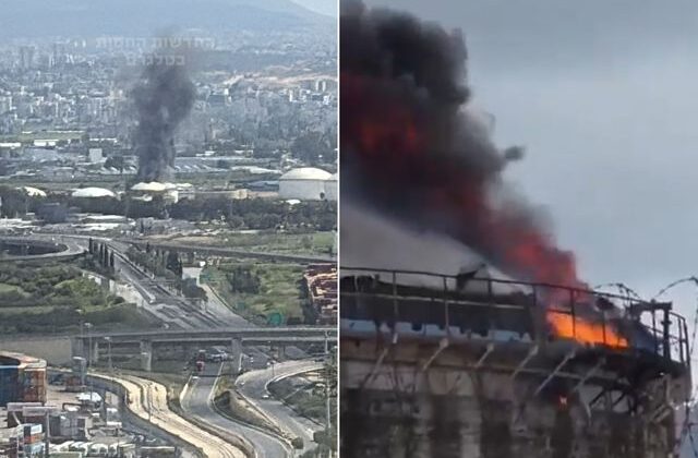 İran ve Hizbullah’tan İsrail’e ağır darbe! Siyah dumanlar gökyüzünü kapladı